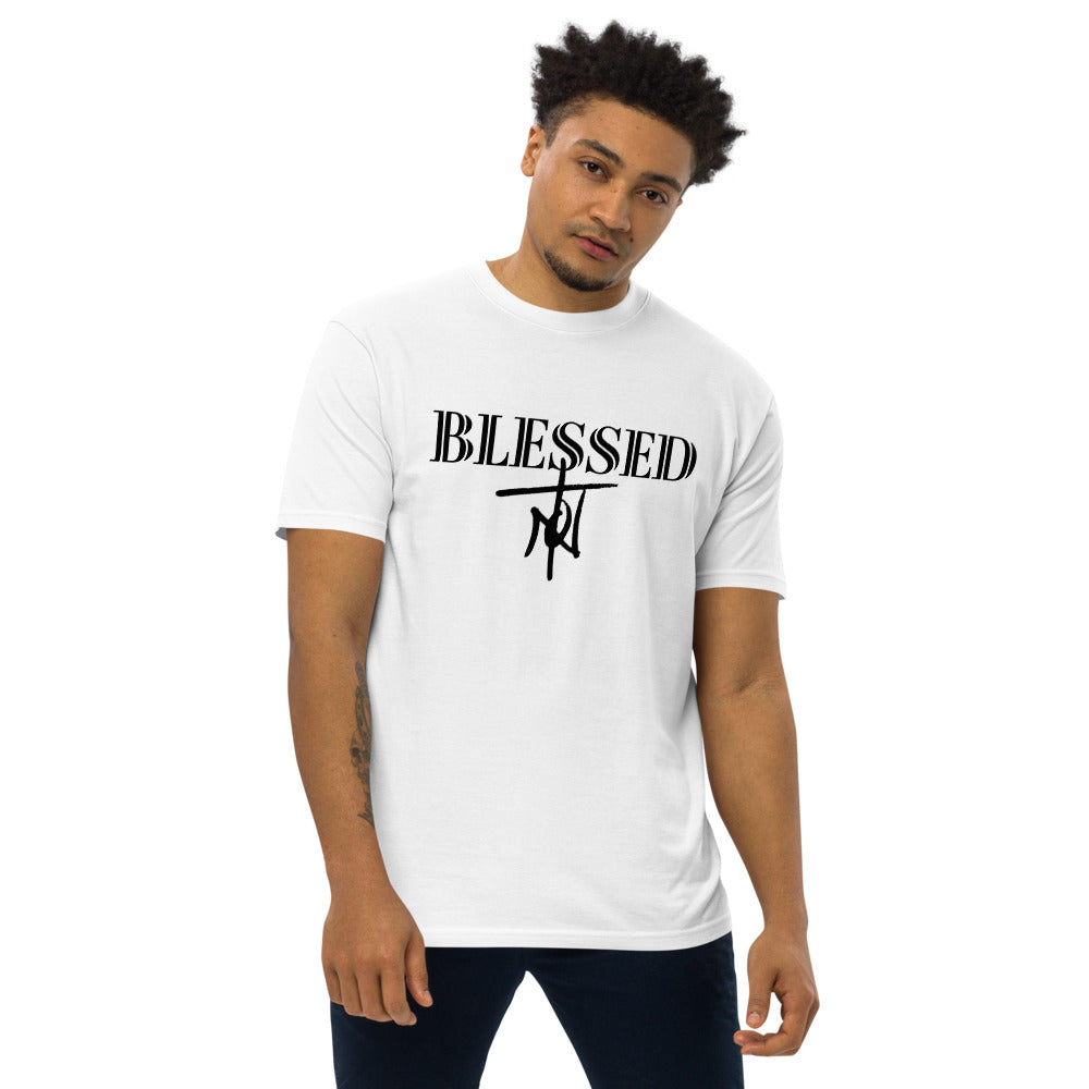 Blessed Men’s premium heavyweight tee